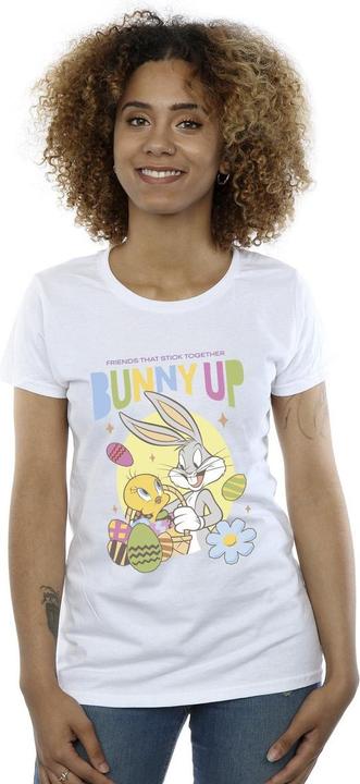 Actual product image Looney Tunes Womens/Ladies Bunny Up Cotton T-Shirt (L)
