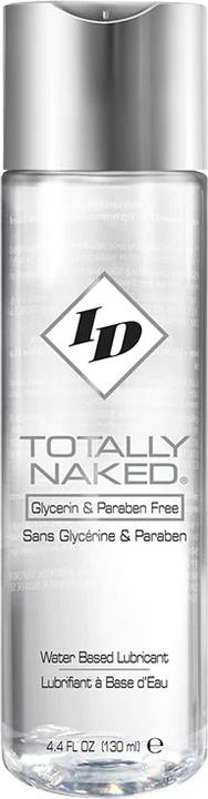 Image du produit ID Totally Naked : Lubrifiant hypoallergénique, 130ml, sans additif (130 ml)