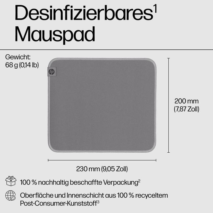 Image du produit HP 100 Tapis de souris sanitisable (P)