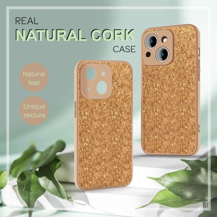 Produktbild Nalia Kork Hülle mit Silikon Rahmen (Apple iPhone 14 Plus)