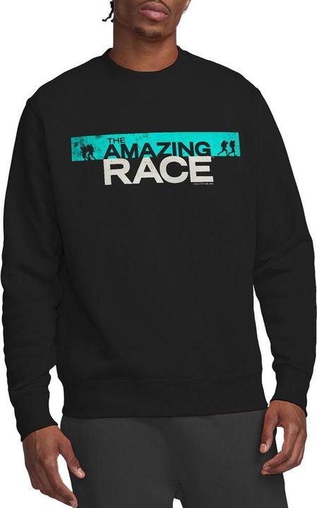 Actual product image The Amazing Race Unisex Adult Bar Logo Sweatshirt (XL)