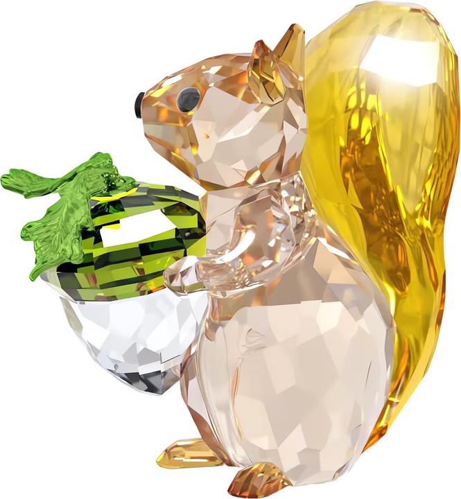 Actual product image Swarovski Idyllia squirrel and acorn