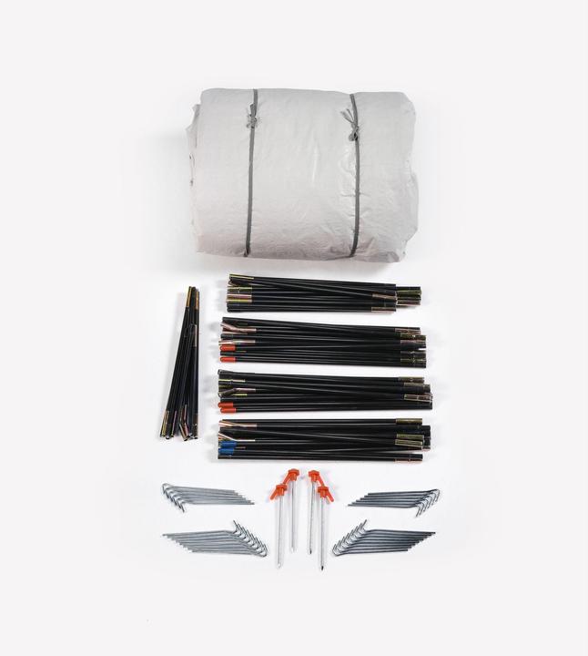 Produktbild Quechua Familienzelt Stangenaufbau - Arpenaz 6.3 F&B 6 Personen 3 Kabinen (25.75 kg, 6 Personen)