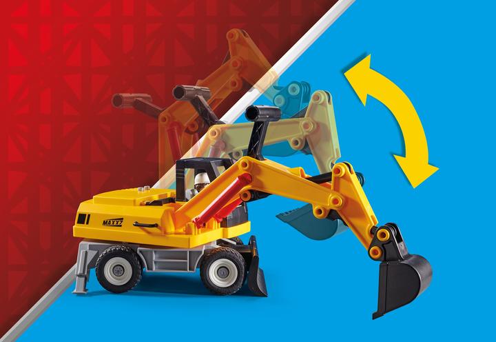 Productafbeelding Playmobil Graafmachine (71407, Playmobil Stad Actie)