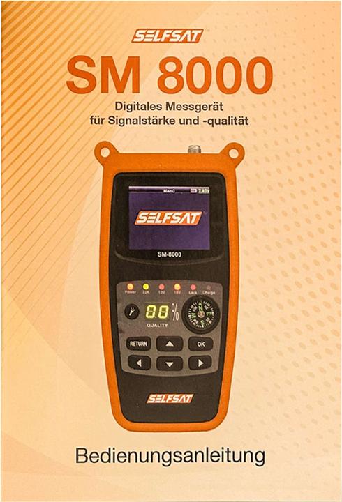 Immagine prodotto Selfsat SAT-Finder SM 8000 (DVB-S / -S2)