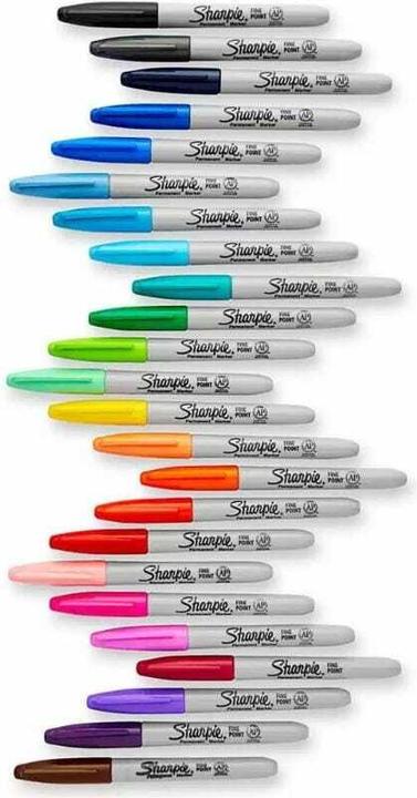 Produktbild Sharpie Feiner Permanentmarker (Schwarz, 1 mm, 1 x)