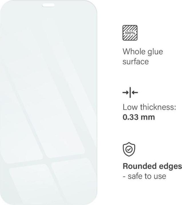 Produktbild Partner Telecom Gehärtetes Glas für iPhone 12 / iPhone 12 Pro (9H, 0.33mm) Blisterpackung (1 Stück, Apple iPhone 12, Apple iPhone 12 Pro)