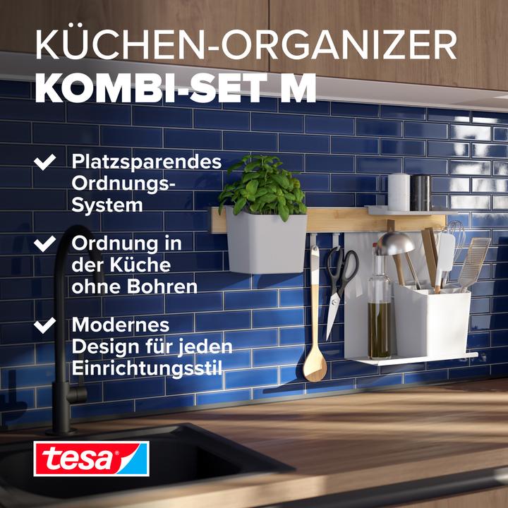 Actual product image tesa Kitchen organiser combi set M