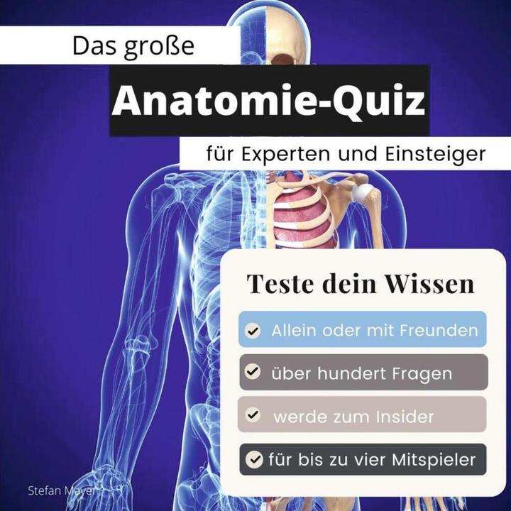 Produktbild Das grosse Anatomie-Quiz für Experten und Einsteiger