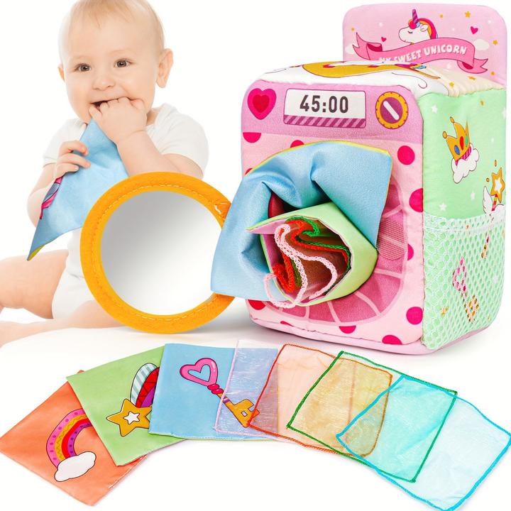 Image du produit Activity Board Boîte de mouchoirs pour bébés Jouets pour bébés nouveau-nés, tout-petits Jouets Baby Stocking