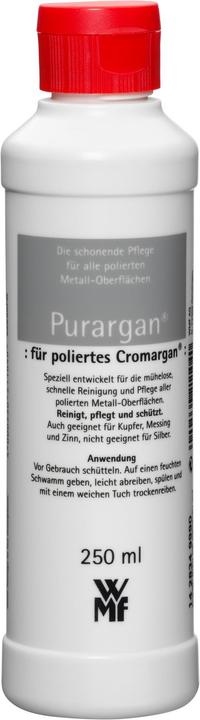 Produktbild WMF Purargan Reinigungsmittel Pflegemittel 250ml für polierte Metall-Oberflächen
