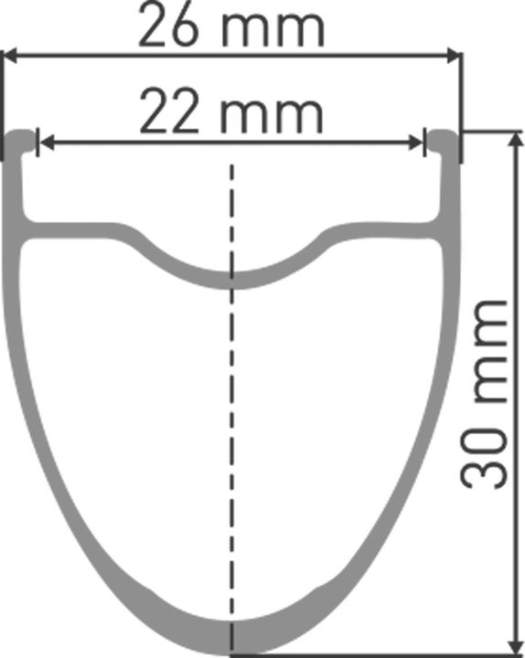 Productafbeelding DT Swiss E 1800 Spline 30 DB (Voorwiel, 27.5")