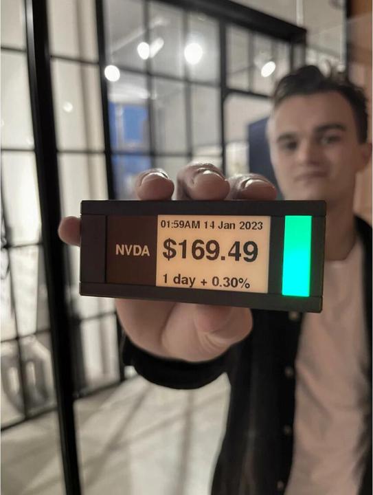 Produktbild TickrMeter Smart-Display Börsenticker