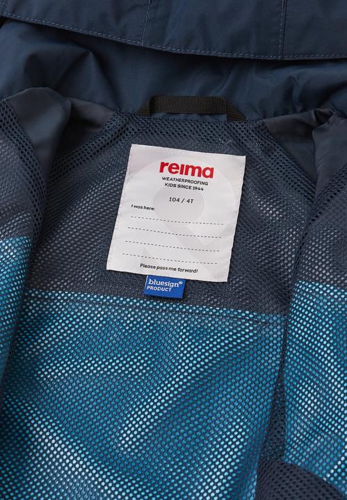 Produktbild Reima tec Kinder Regenjacke Tuulela Turquoise (104)