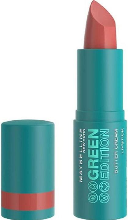 Actual product image Maybelline New York Maybelline Green Edition Buttercream Lipstick 012 Shore 3.4 g (012 Shore)