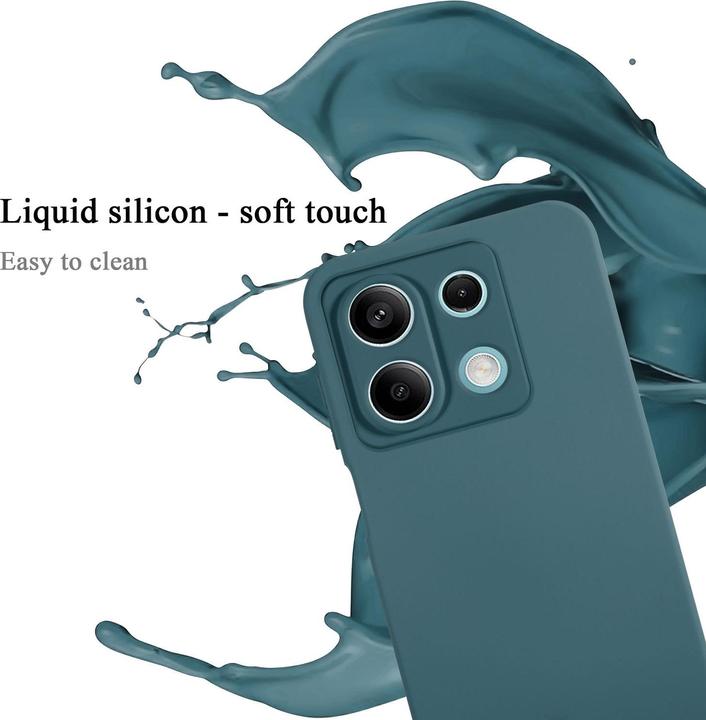 Image du produit Cadorabo Housse pour Redmi Note 13 5G Global TPU dans un design de protection liquide en silicone (Xiaomi Redmi Note 13 5G)