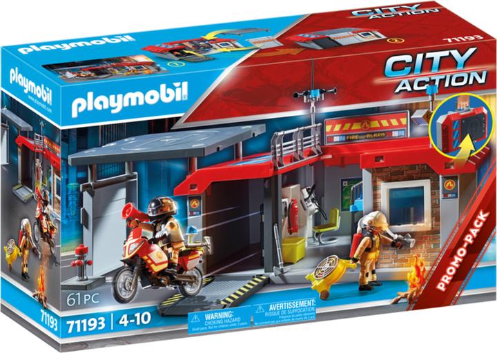 Immagine prodotto Playmobil 71193 Stazione dei pompieri (71193, Playmobil Città d'azione)