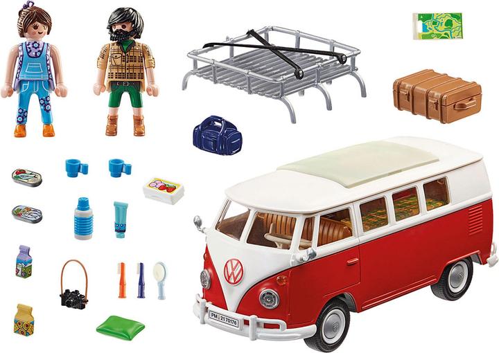 Actual product image Playmobil Volkswagen T1 Camping Bus (70176, Playmobil Volkswagen)