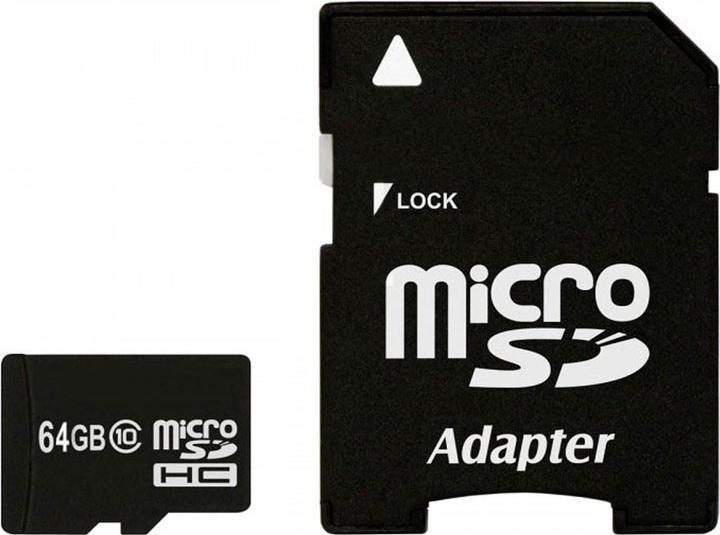 Produktbild IMRO 10/64G UHS-I ADP - 64 GB - MicroSDHC - Klasse 10 - UHS-I - 82 MB/s - 21 MB/s (64 GB, microSDHC, U1, UHS-I)