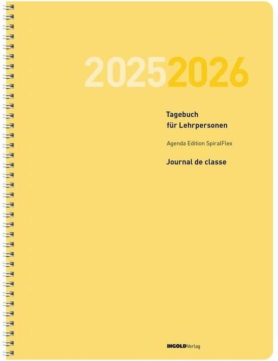 Image du produit Agenda Edition Spiral Flex (20 x 30 cm, Français, Allemand)