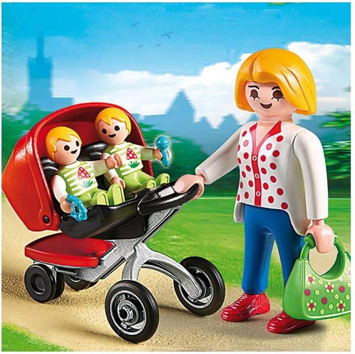 Immagine prodotto Playmobil 5573 Carrozzina gemellare (5573, Playmobil City Life)