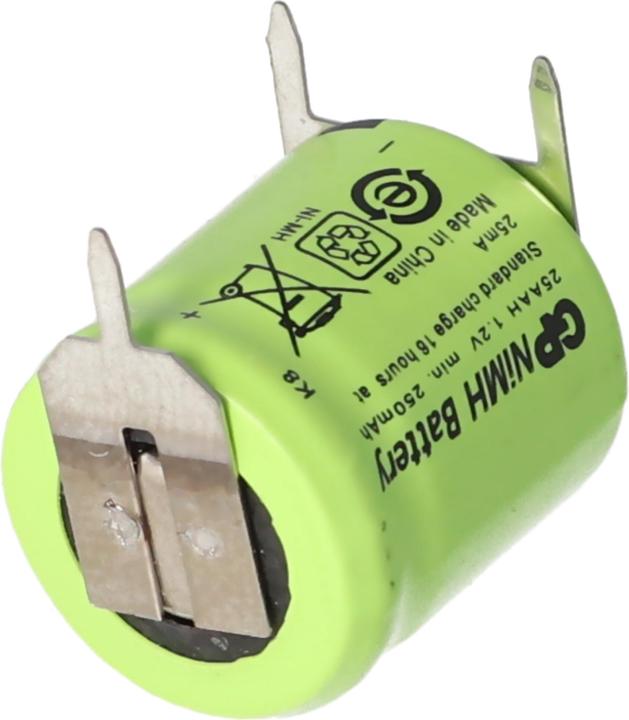 Produktbild AccuCell Akku für Sanyo N-110AA Akku NiMH 1/3 AA Mignon mit 3-er Print + / -- (1 Stk., Gerätespezifisch, 150 mAh, Akku)