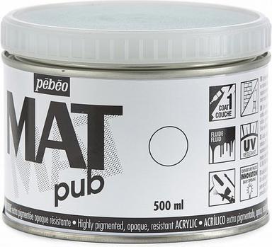 Produktbild Pebeo Acrylic Mat Pub (Türkisblau, 500 ml)