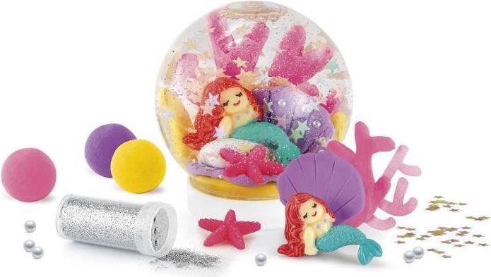 Produktbild Helit J41727 Kreativ-und Bastel-Set Schneekugel-Meerjungfrau-eigene Schnukugel mit Unterwass