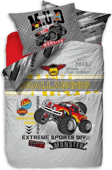 Produktbild Cotton Box Bettwäsche Monster Truck