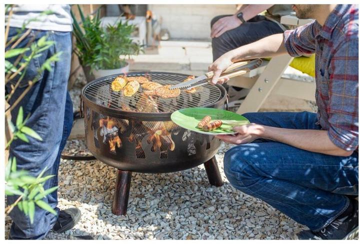 Image du produit Buschbeck Bol de feu Wildfire 61 x H 61 cm Fer bronze (61 cm)