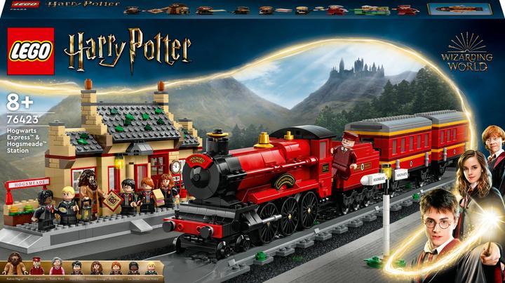 Image du produit LEGO Harry Potter 76423 Le Poudlard Express et la Gare de Pré-au-Lard (76423, LEGO Harry Potter)