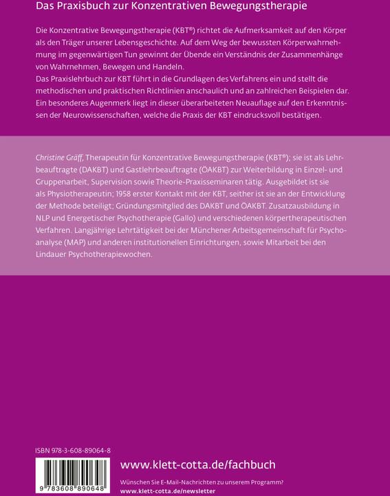 Produktbild Konzentrative Bewegungstherapie in der Praxis (Deutsch, Christine Gräff, 2008)