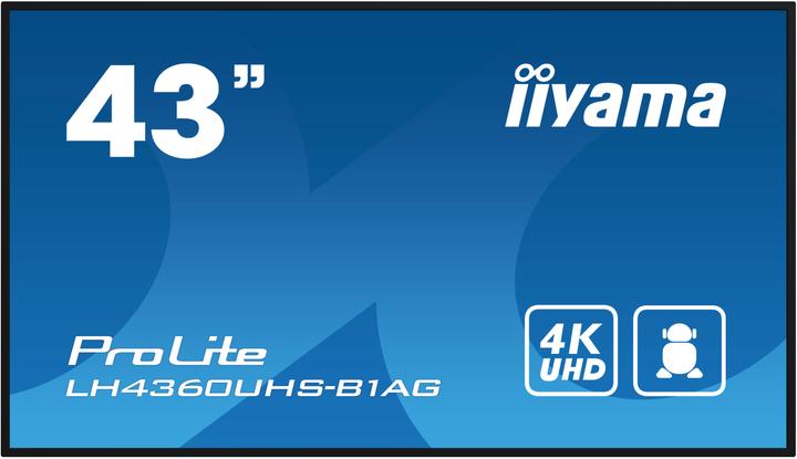 iiyama ProLite LH4360UHS-B1AG (3840 x 2160 Pixel, 42.50")