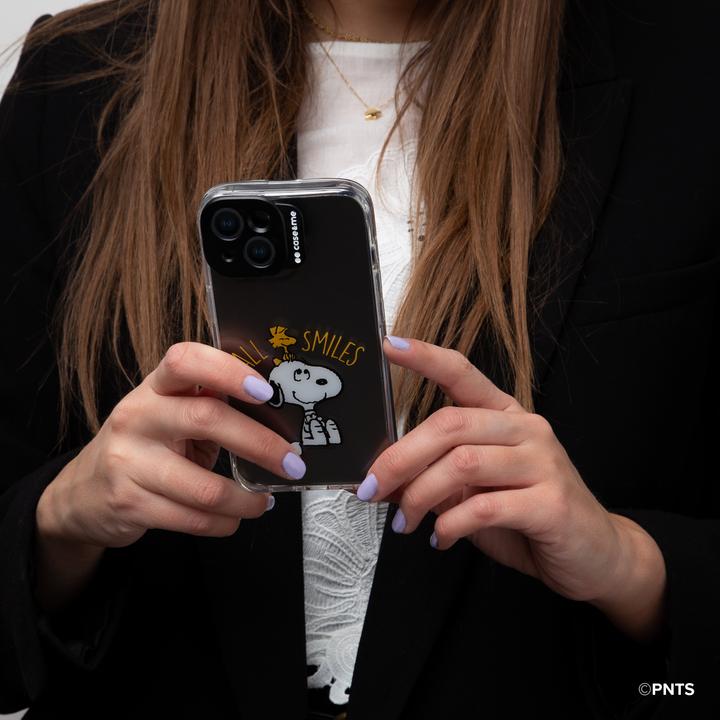 Immagine prodotto SBS custodia&me Peanuts cover cam logo iPhone 14 design4 Snoopy All Smiles Classic (Apple iPhone 14)