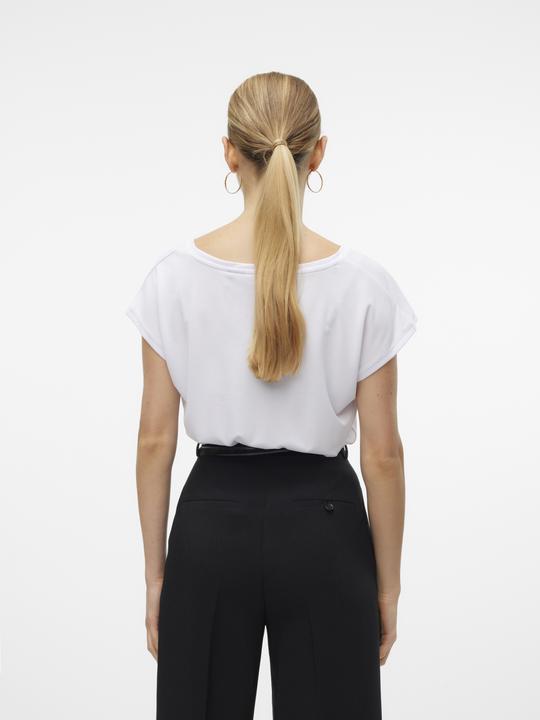 Produktbild Vero Moda V-Ausschnitt Oberteil mit kurzen Ärmeln (M)