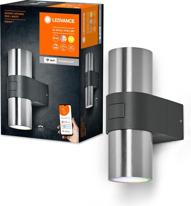 Immagine prodotto Ledvance SMART+ WIFI Outd Rotary Updown RGBW (520 lm, IP44)