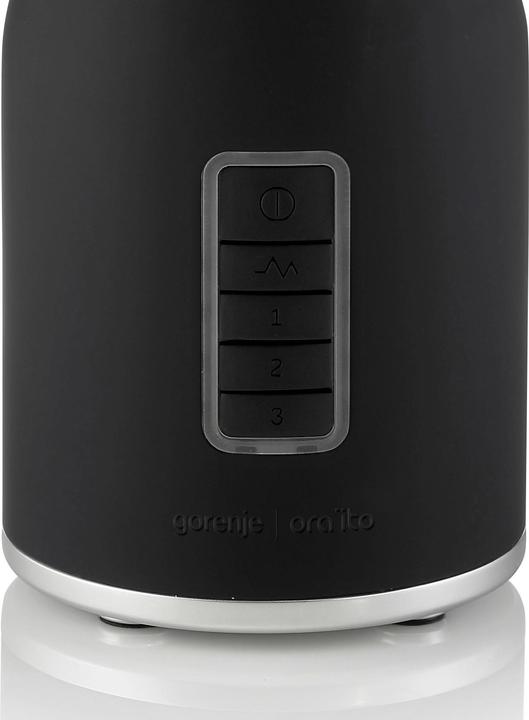 Image du produit Gorenje Blender B800ORAB Tabletop, 800 W, Jar material Plastic, Jar capacity 1.5 L, Ice crushing, Black (800 W)