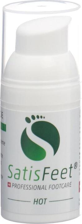 Satisfeet Hot Creme (Fusscrème & Fussgel, 30 ml)
