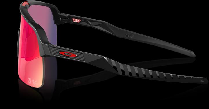 Image du produit Oakley Lunettes de vélo Sutro Lite Moto GP Prizm Road (Noir mat, Route Prizm)