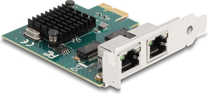 Produktbild Delock PCI Express x1 Karte zu 2 x RJ45 Gigabit LAN BCM (PCI-E x1)