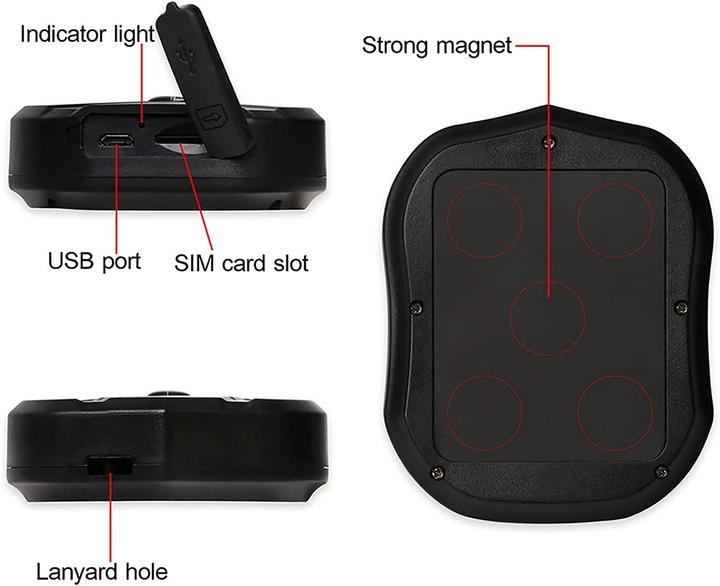 Image du produit Kuce Tracker GPS 4G TK905 (iOS, Windows)