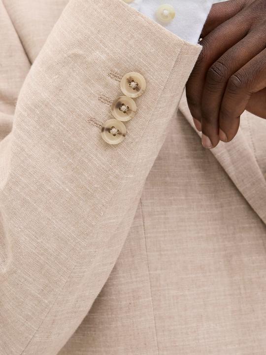 Actual product image Jack & Jones Slim Fit Linen Blazer (58)