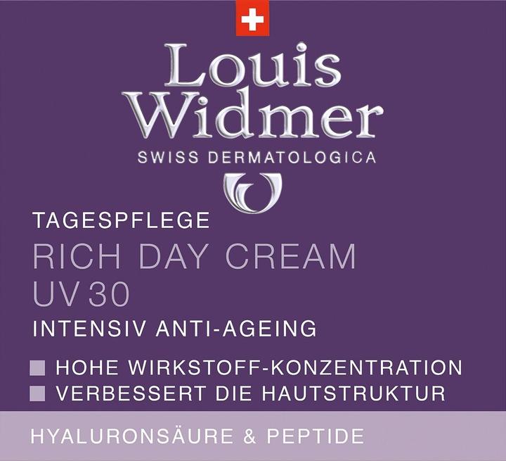 Produktbild Louis Widmer Rich Day Cream UV 30 (50 ml, Tagescreme, SPF 30)