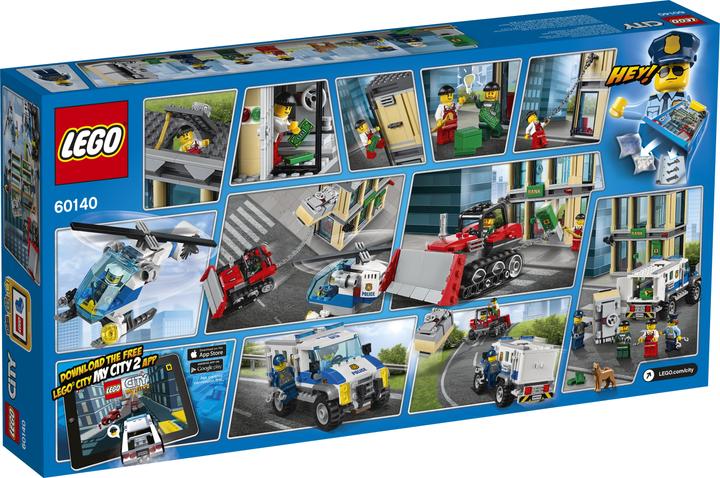 Immagine prodotto LEGO Rapina in banca in città (60140, LEGO City)