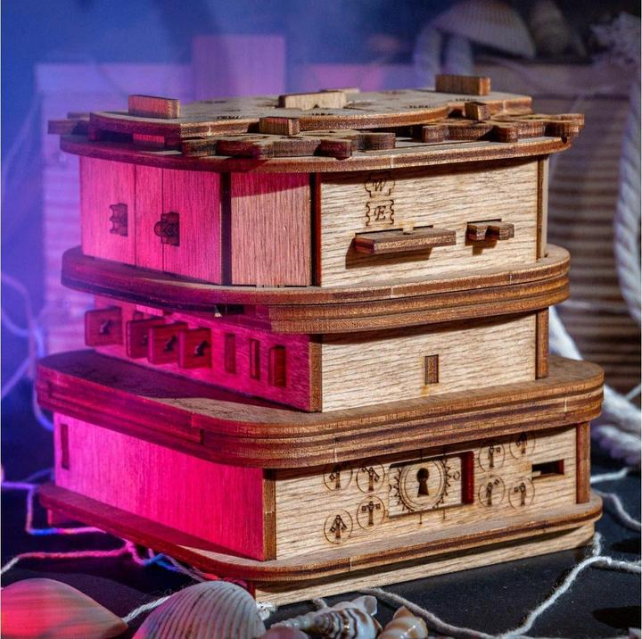Actual product image iDventure Cluebox - Davy Jones‘ Locker (German, French, English)