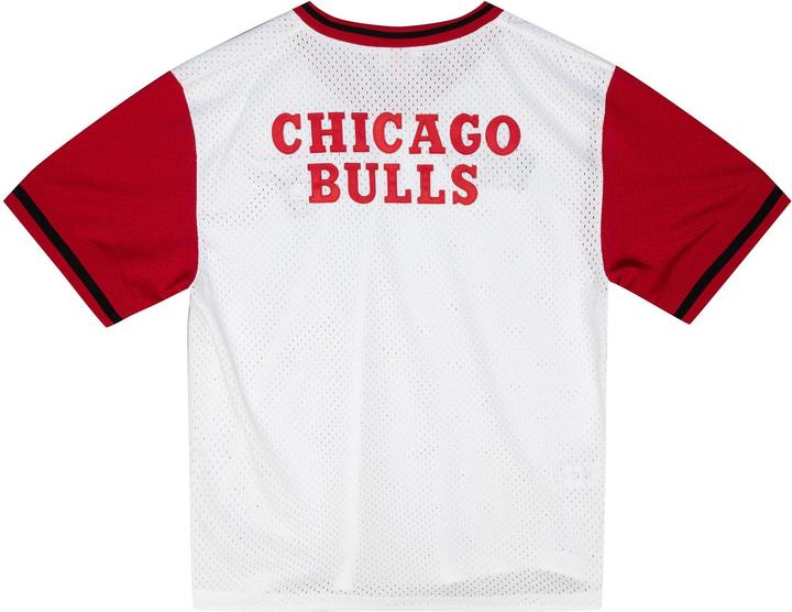 Mitchell & Ness Trikot NBA Fashion Mesh V-Neck - Chicago Bulls (XL)