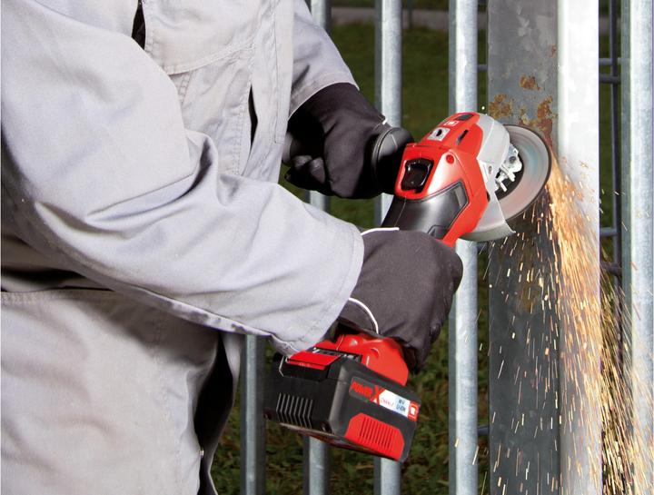Image du produit Einhell Accu Haakse slijper - TE-AG 18/115 Li - Solo Acc - (geleverd zonder accu en lader) (115 mm)