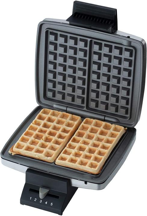 Actual product image Cloer 1445 Brussels Waffle Iron Stainless Steel Single