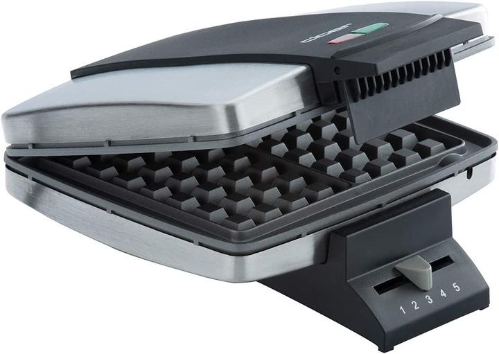 Actual product image Cloer 1445 Brussels Waffle Iron Stainless Steel Single