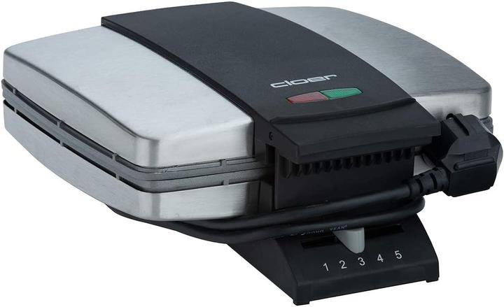 Actual product image Cloer 1445 Brussels Waffle Iron Stainless Steel Single